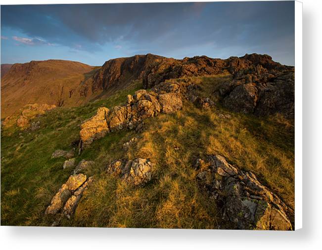 Kirkfell Crags, Lake District National Park Canvas Print