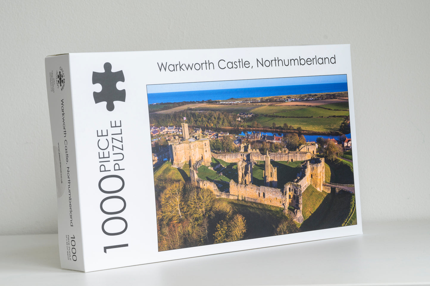 Warkworth Castle, Northumberland, 1000 Piece Jigsaw Puzzle