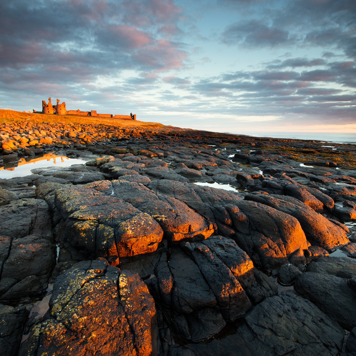 Northumberland Castles Greeting Cards (Pack of 6)