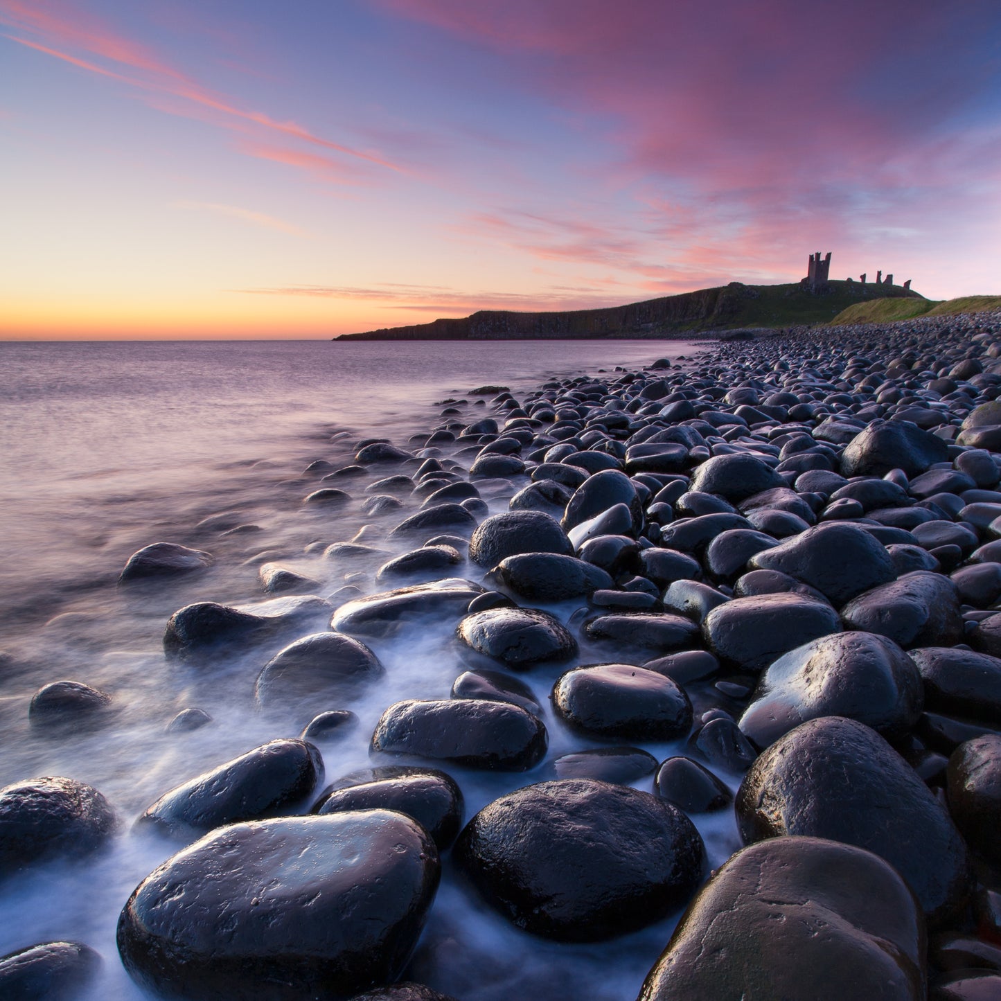 Northumberland Castles Greeting Cards (Pack of 6)