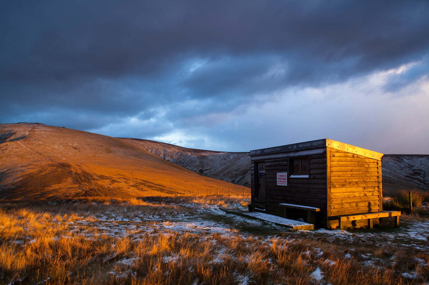 Auchope Refuge, Northumberland Canvas Print