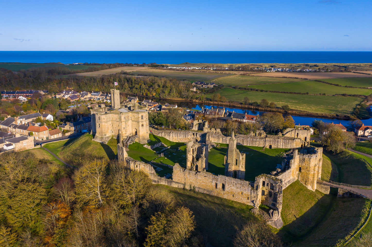 Warkworth Castle, Northumberland