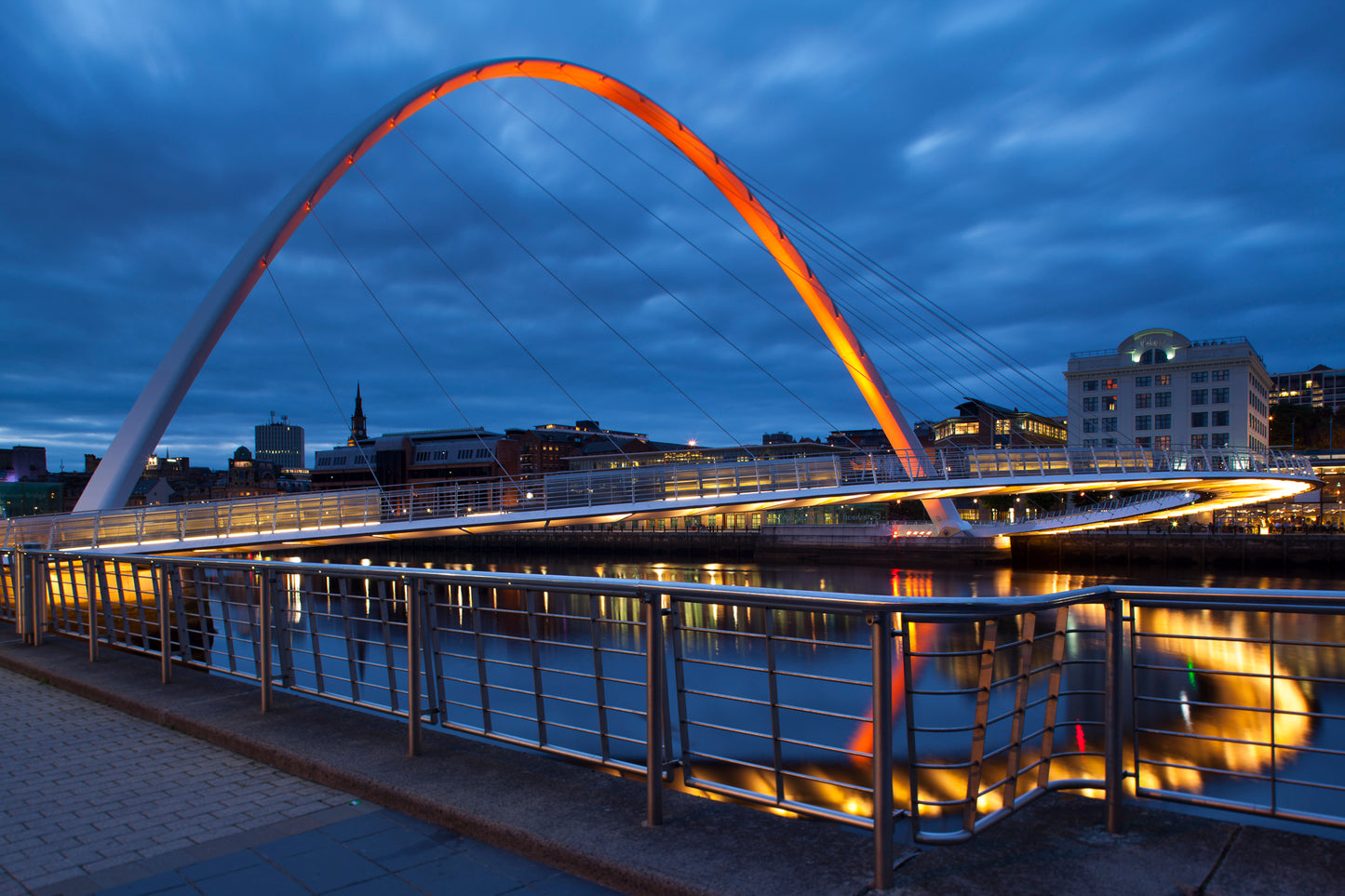 The Millennium Bridge, Newcastle Upon Tyne