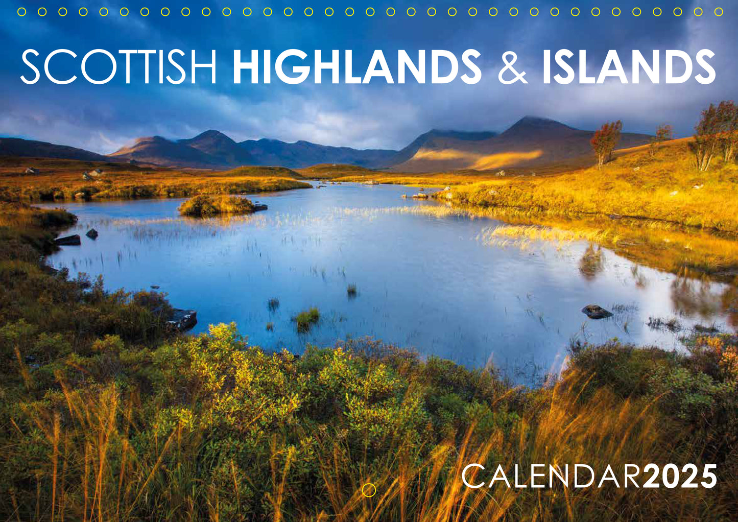 Scottish Highlands & Islands 2025 Wall Calendar