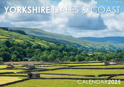 Yorkshire Dales & Coast 2025 Wall Calendar