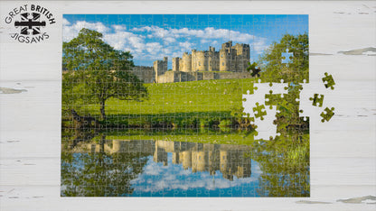 Alnwick Castle, Northumberland, 1000 Piece Jigsaw Puzzle