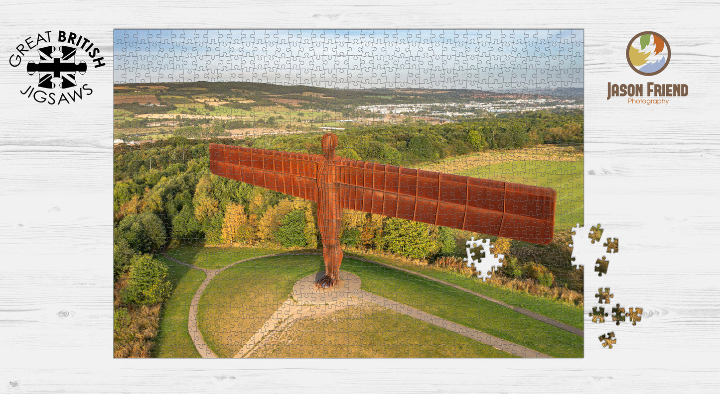 Angel of the North, North East England, 1000 Piece Jigsaw Puzzle