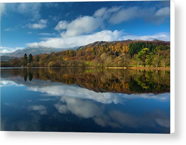 Autumn at Coniston, Lake District National Park Canvas Print