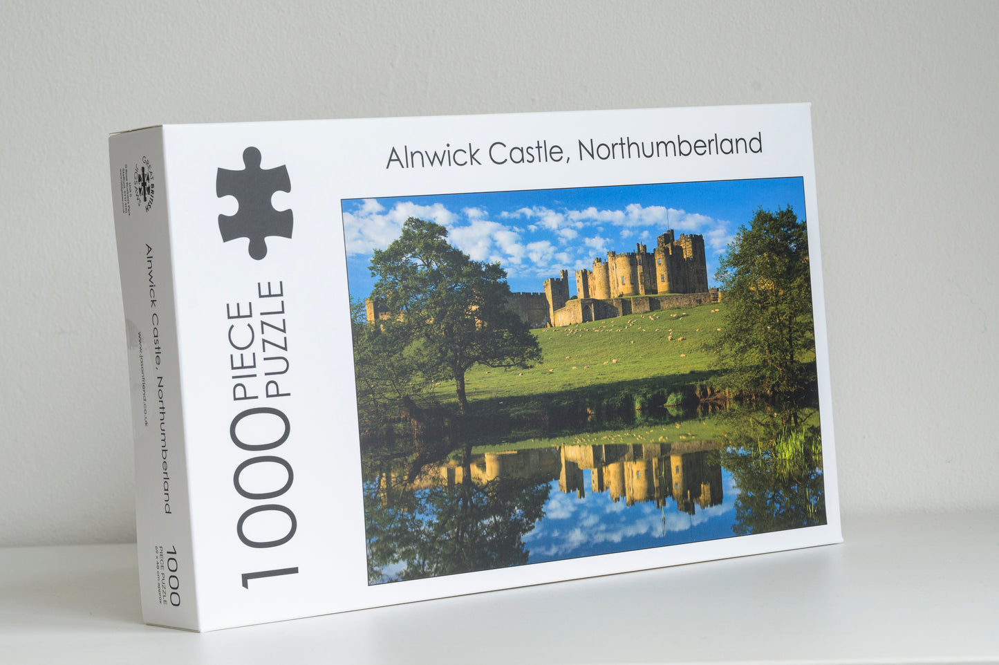 Alnwick Castle, Northumberland, 1000 Piece Jigsaw Puzzle