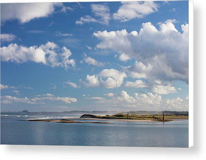 Ross Back Sands, Northumberland Canvas Print