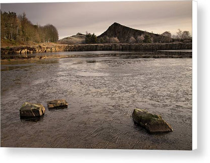 Cawfields Quarry, Northumberland Canvas Print