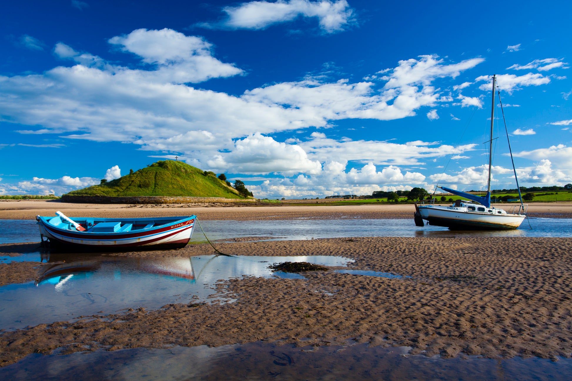 Alnmouth located along the Northumberland Heritage Coast.