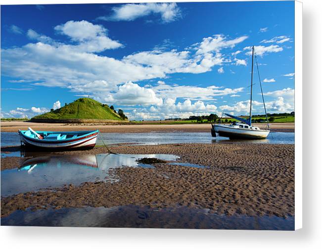 Canvas print of Alnmouth in Northumberland