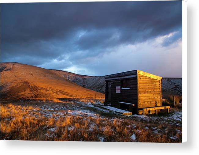 Canvas print of Auchope Refuge in Northumberland