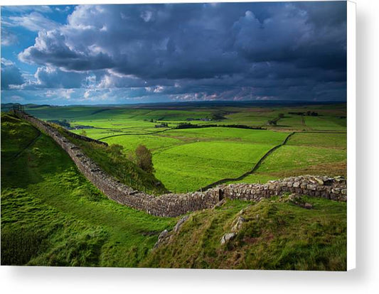 Hadrian's Wall, Northumberland Canvas Print
