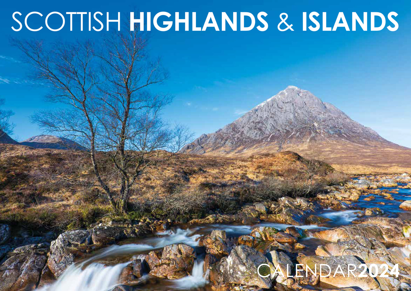 Scottish Highlands & Islands 2024 Wall Calendar