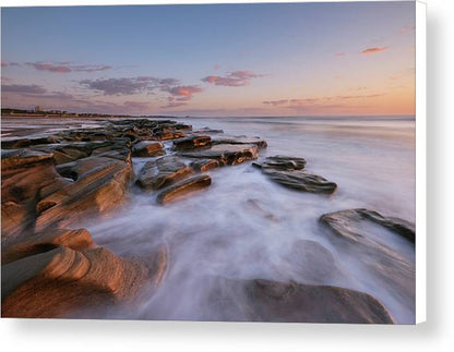 Whitley Sands, Whitley Bay Canvas Print